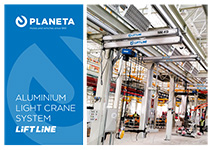 LiFT LiNE Alu Light crane system