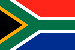 Nationalflagge Africa Südafrika