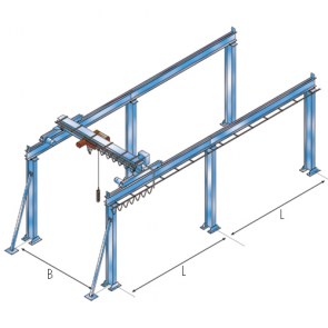 Kransystem Portal-P mit Obergurtlaufbahn- Abb.5