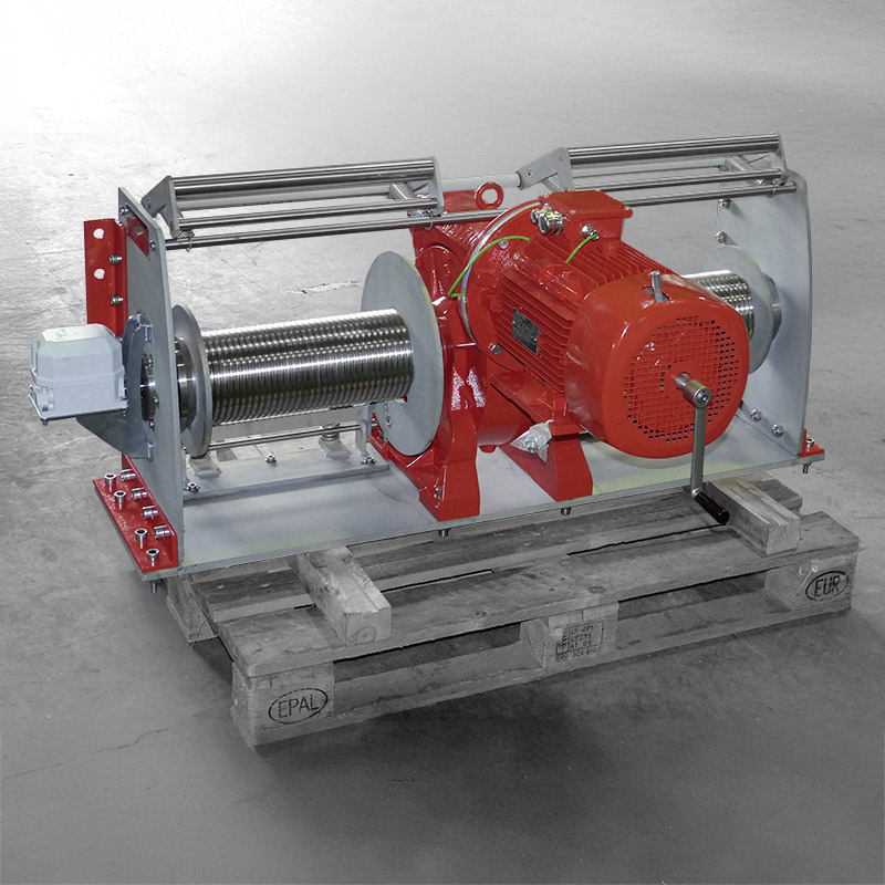 Doppeltrommel Seilwinde MC2800B Bild 2