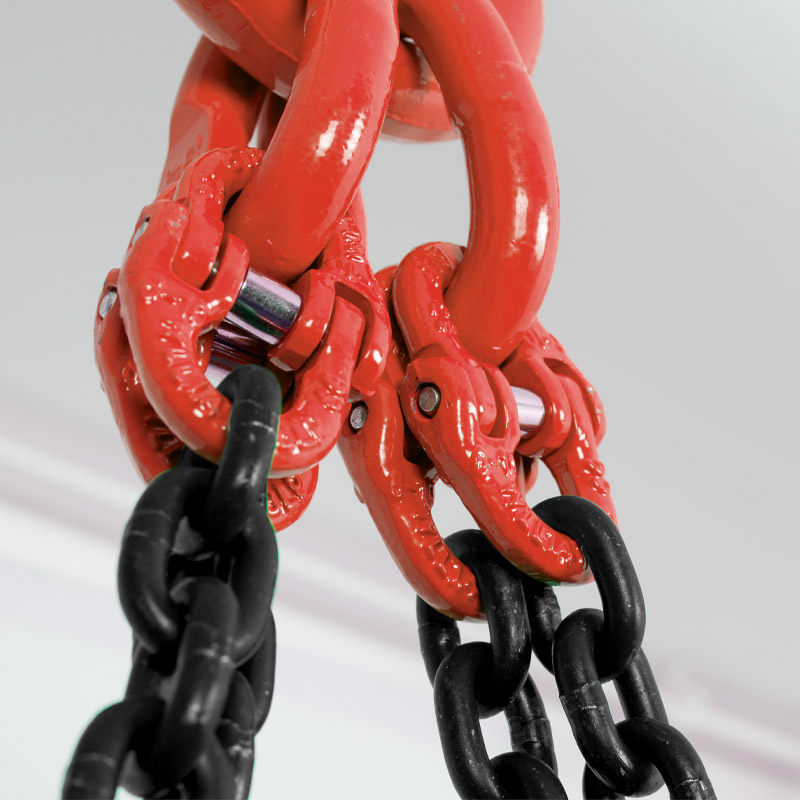 Anschlagkette GK8 Vierstrang Detailaufnahme