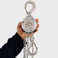 Mini Aluminium Flaschenzug PAC 360 250 kg Hand