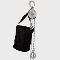 Mini Aluminium Flaschenzug PAC360 250 kg mit Kettenbeutel