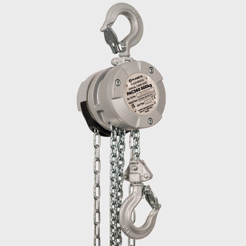 Mini Aluminium Flaschenzug PAC360 500 kg