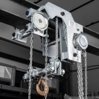 ATEX-Hubfahrwerk LHT-HYPERLOW-EX 3200 kg schräg