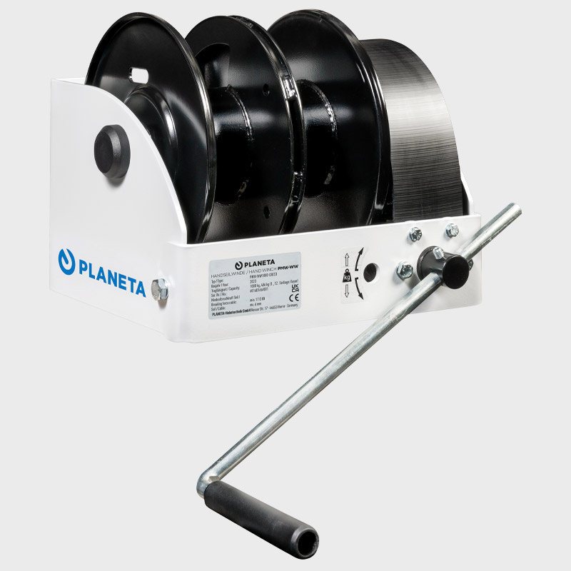 Handseilwinde PMW-WW 1000 kg Doppeltrommelfächer