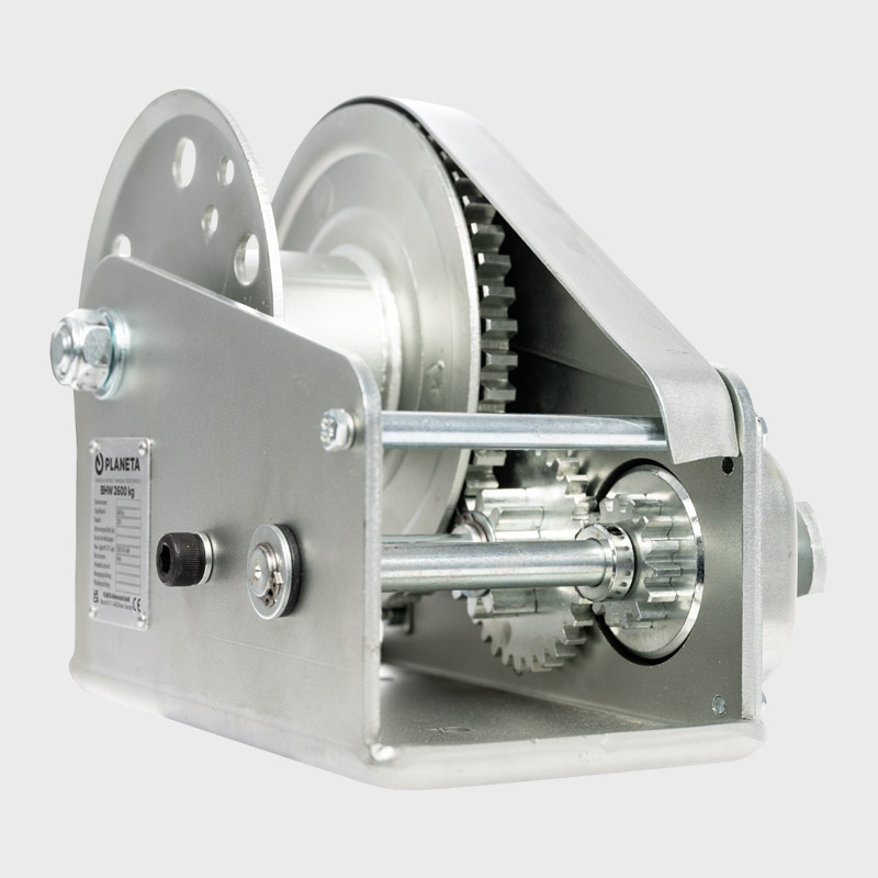 Handseilwinde BHW2600 ohne Seil Detailaufnahme