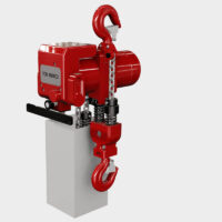 Druckluftkettenzug TCR-1000C2 2-strängig mit 1.000 kg Tragfähigkeit