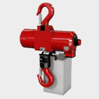 Mini-Druckluftkettenzug TCRM-125C 1-strängig 125 kg