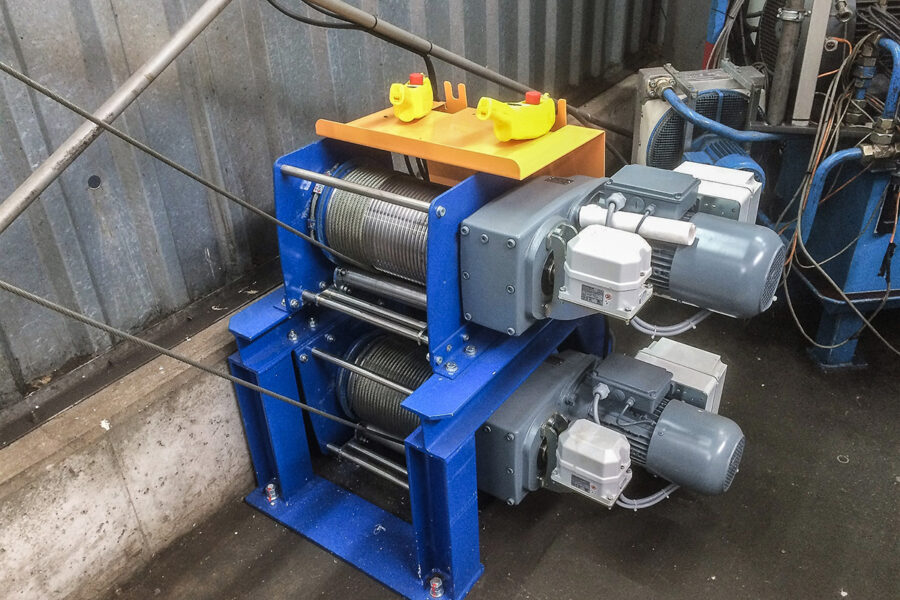Anwendung 2 Elektroseilwinde PFW-E 1000