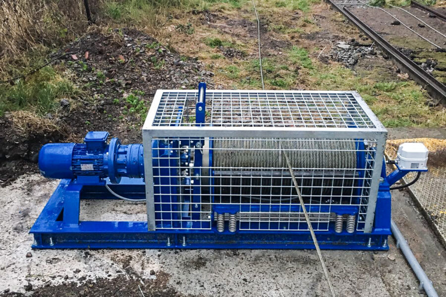 Anwendung 2 Elektroseilwinde SB-E 304