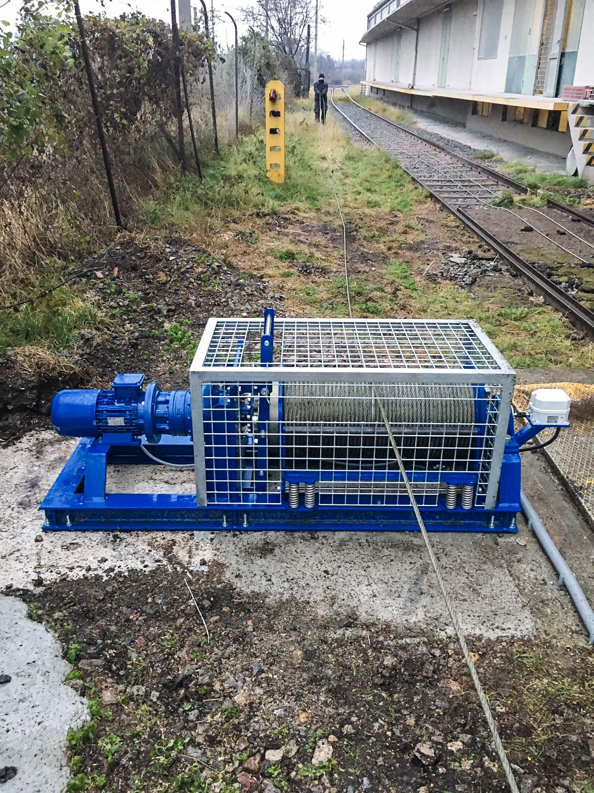 Anwendung 2 Elektroseilwinde SB-E 304