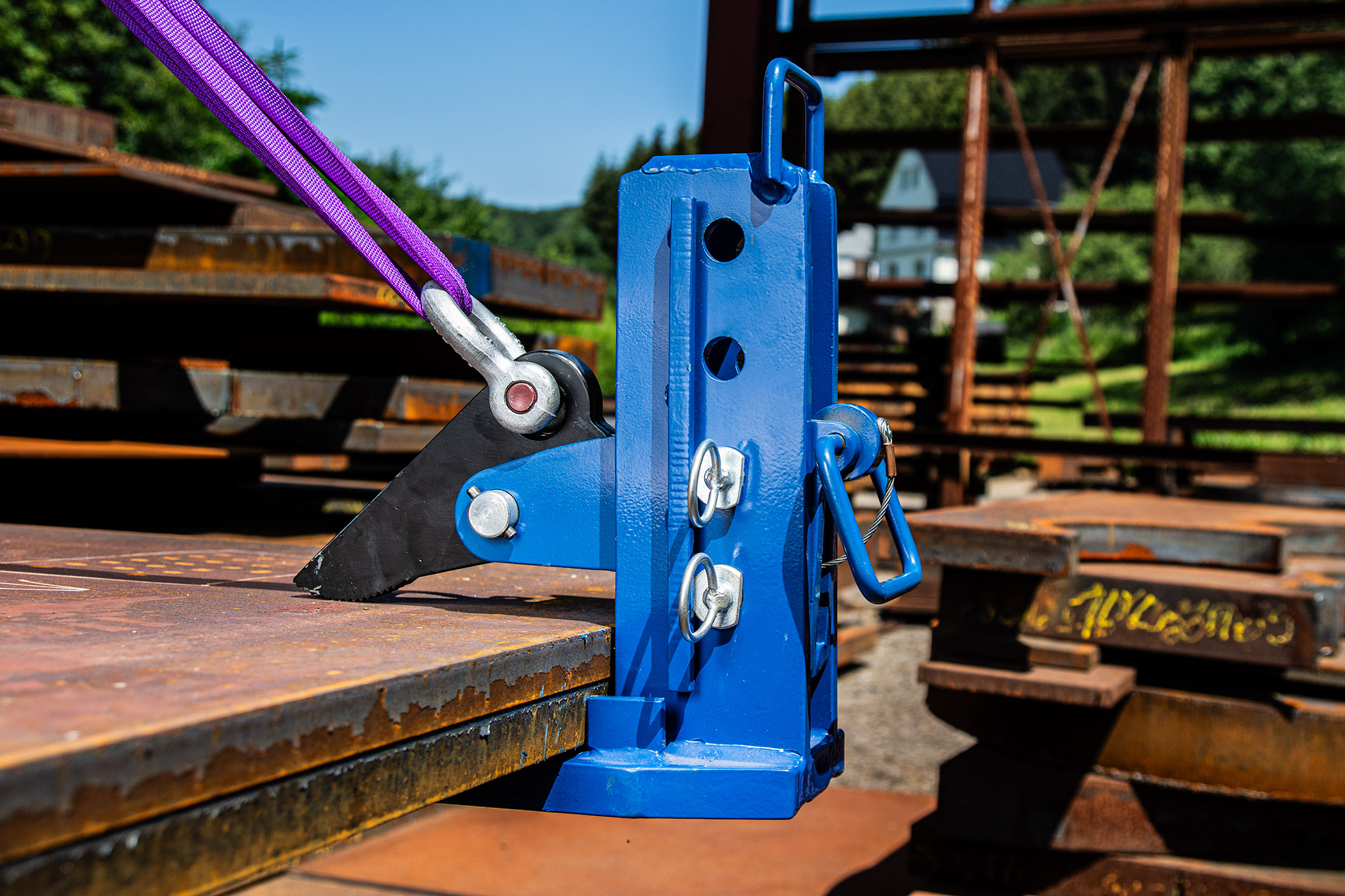 Anwendungsbild 1 Hebeklemme MPC