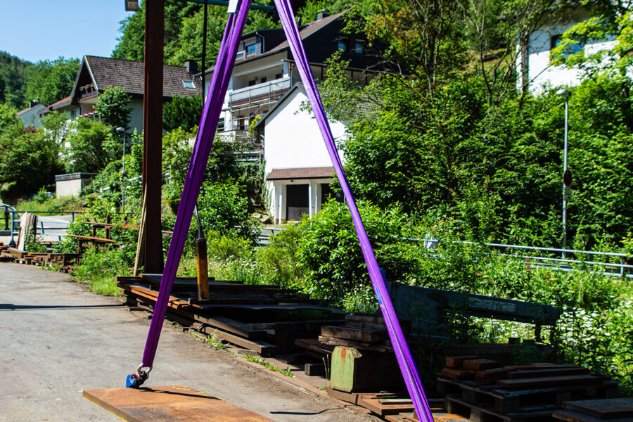 Anwendungsbild 1 Hebeklemme HPC-2 zweifach