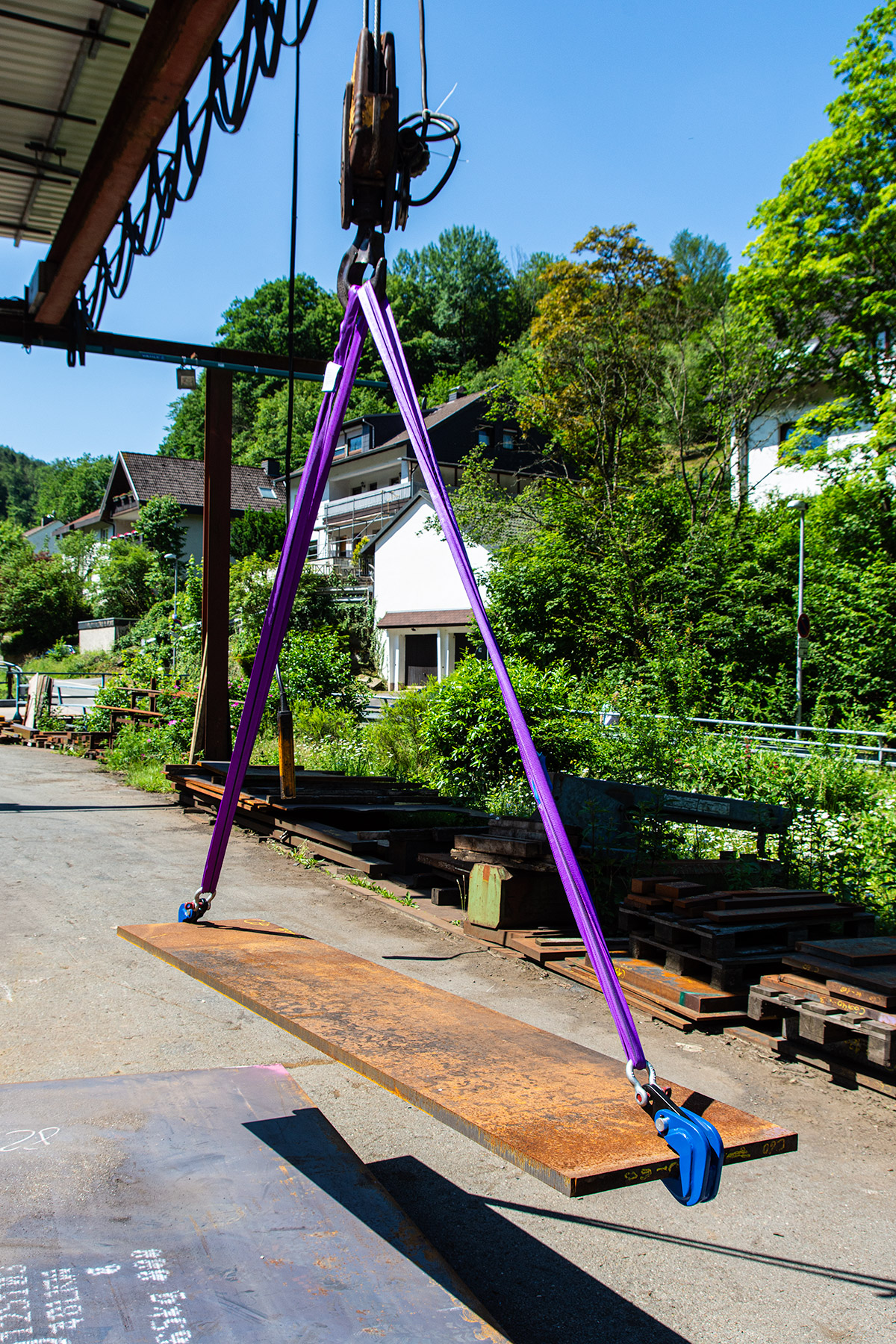 Anwendungsbild 1 Hebeklemme HPC-2 zweifach