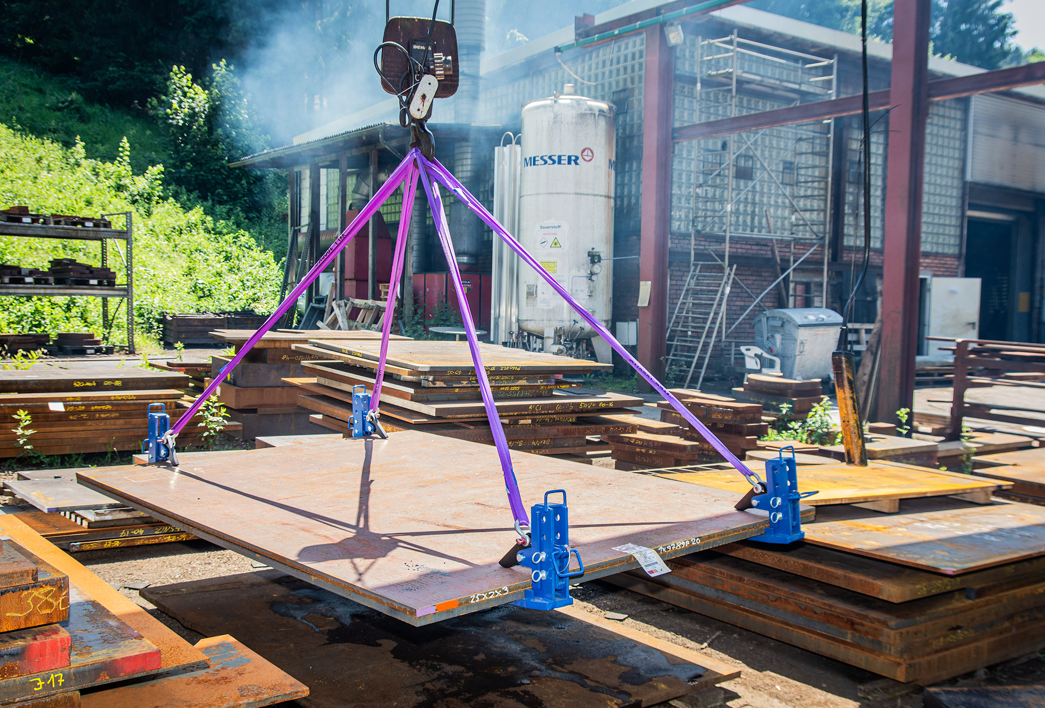 Anwendungsbild Hebeklemme MPC