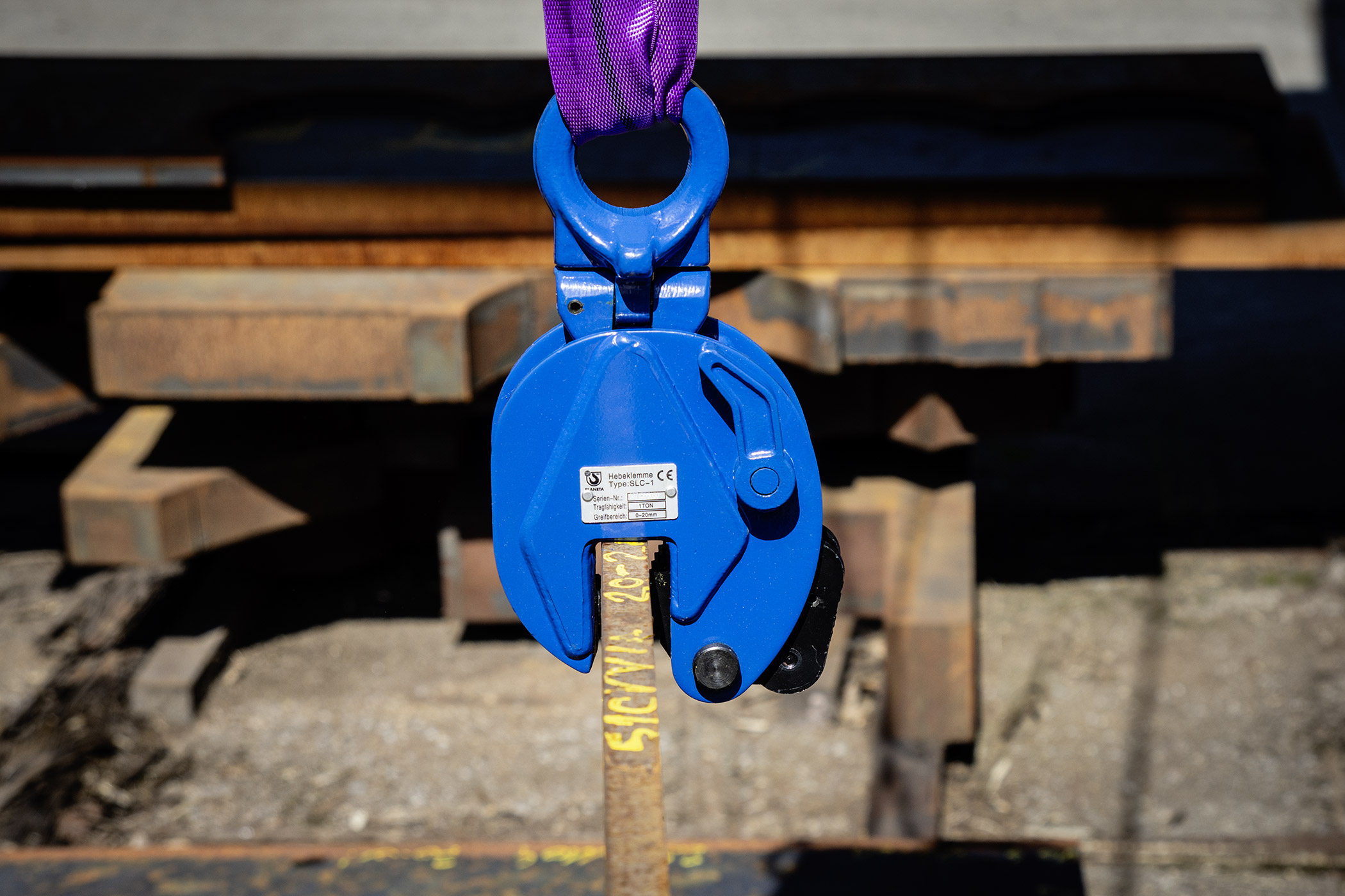 Anwendungsbild 2 Hebeklemme SLC