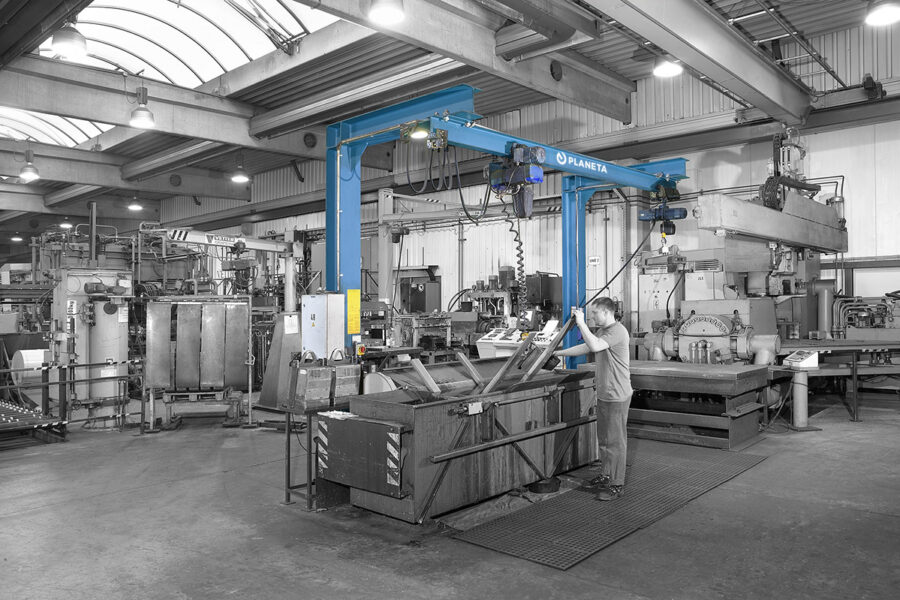 Anwendung Portalkransystem P2