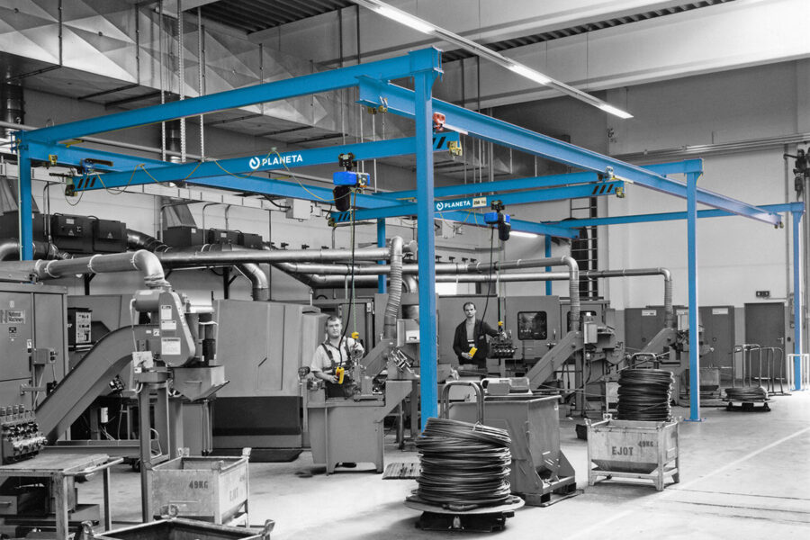 Anwendung Portalkransystem P4