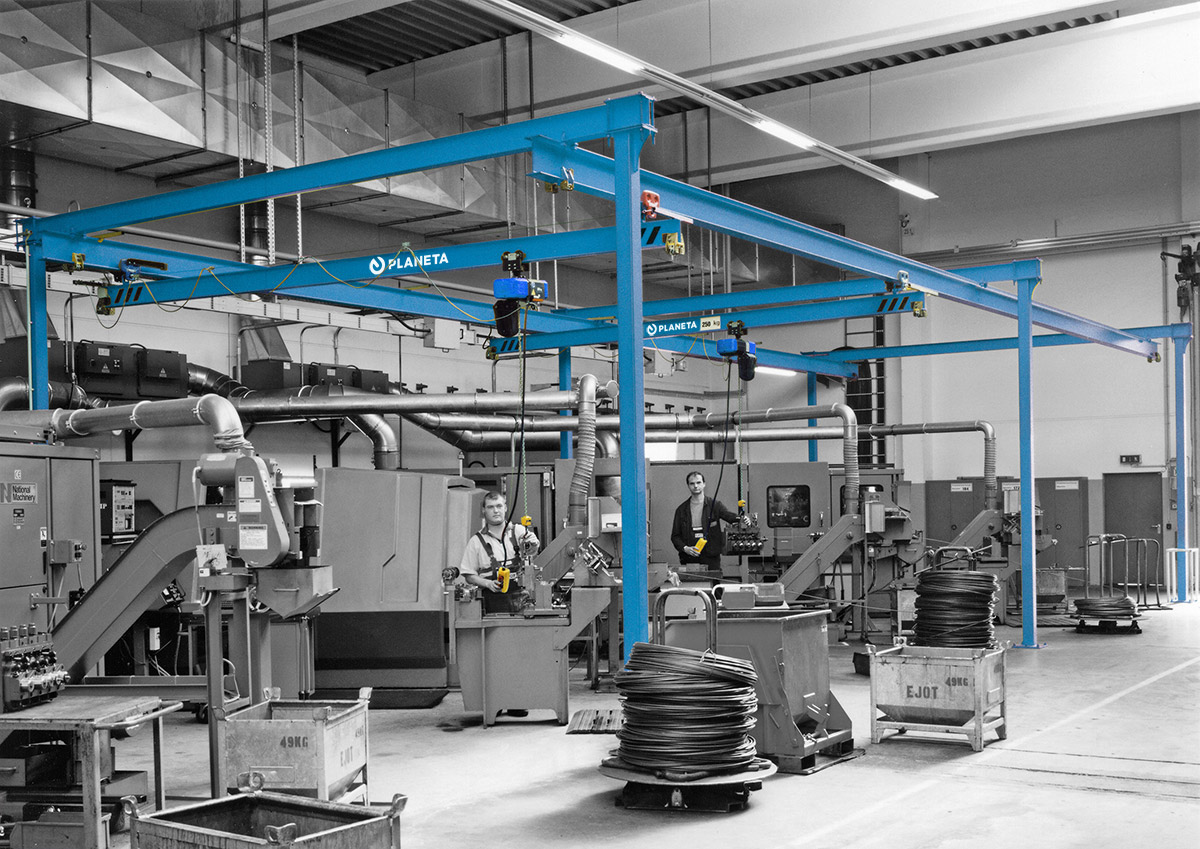 Anwendung Portalkransystem P4