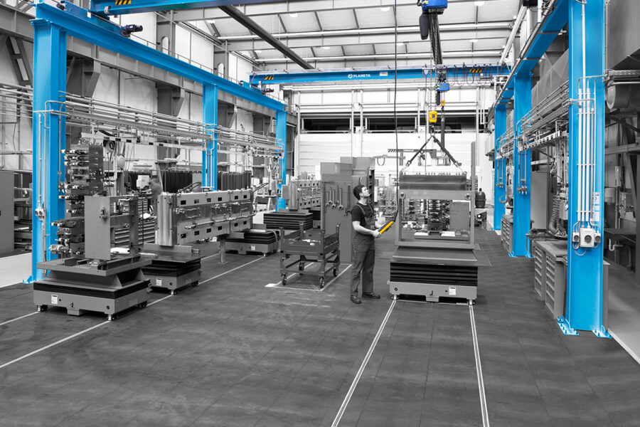 Anwendung Portalkransystem P5