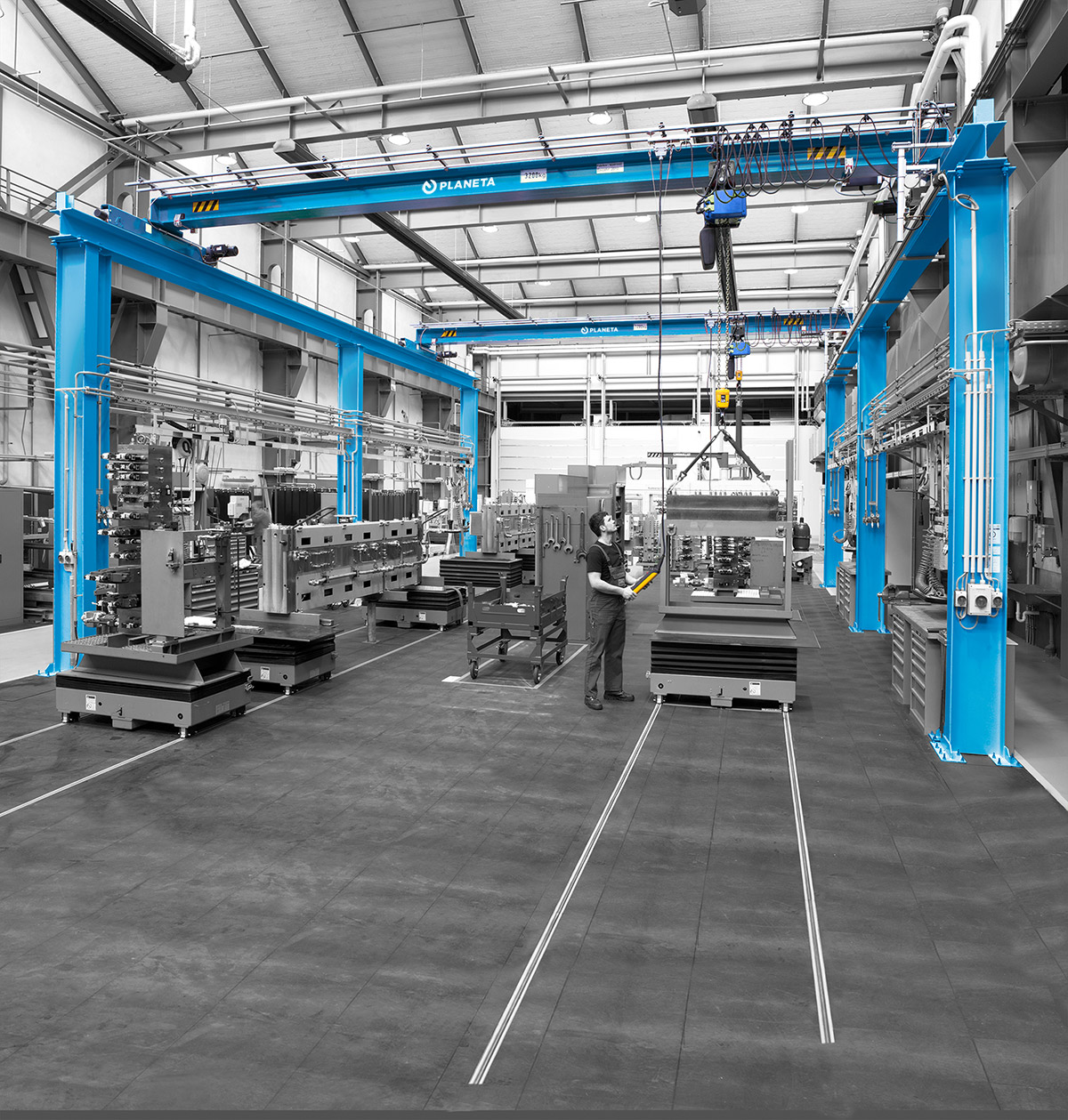 Anwendung Portalkransystem P5