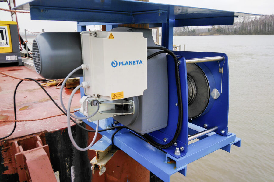 Anwendung Elektroseilwinde PFW-C 2000