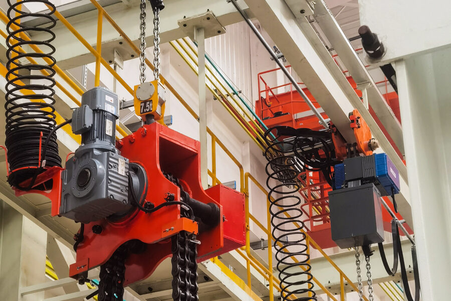 Anwendungsbild 1 Elektrokettenzug PITCH PF