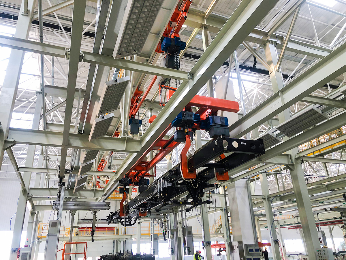 Anwendungsbild 13 Elektrokettenzug PITCH PF