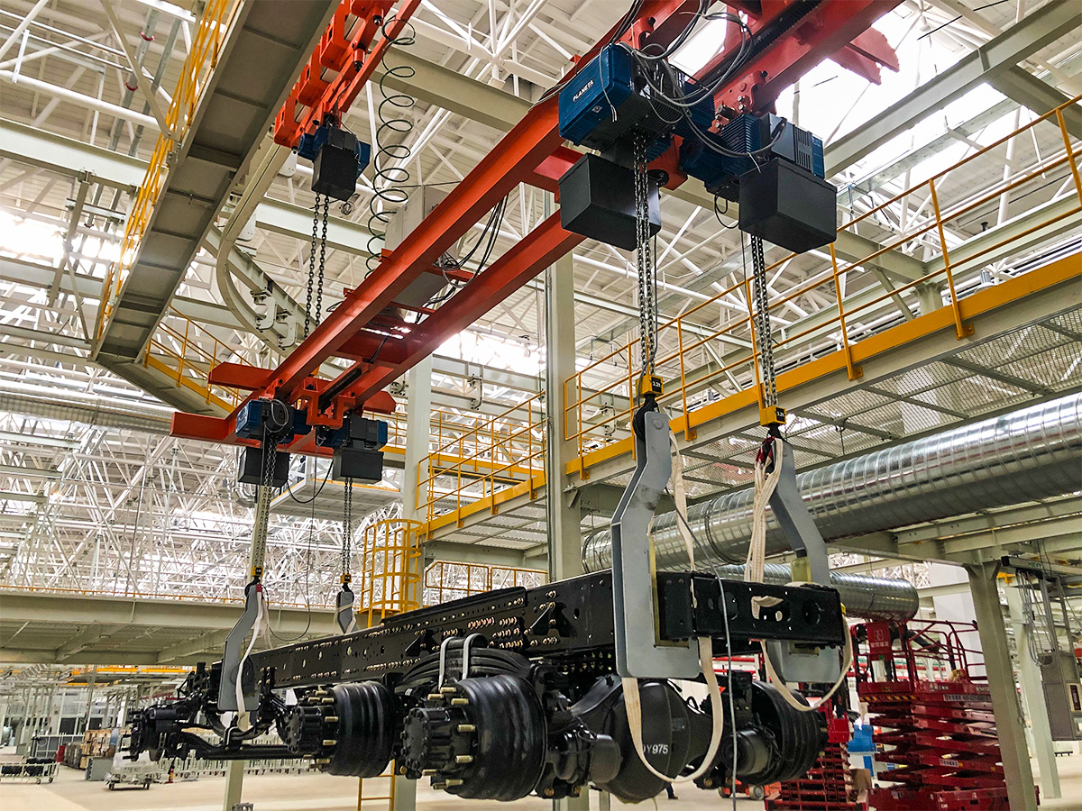 Anwendungsbild 14 Elektrokettenzug PITCH PF