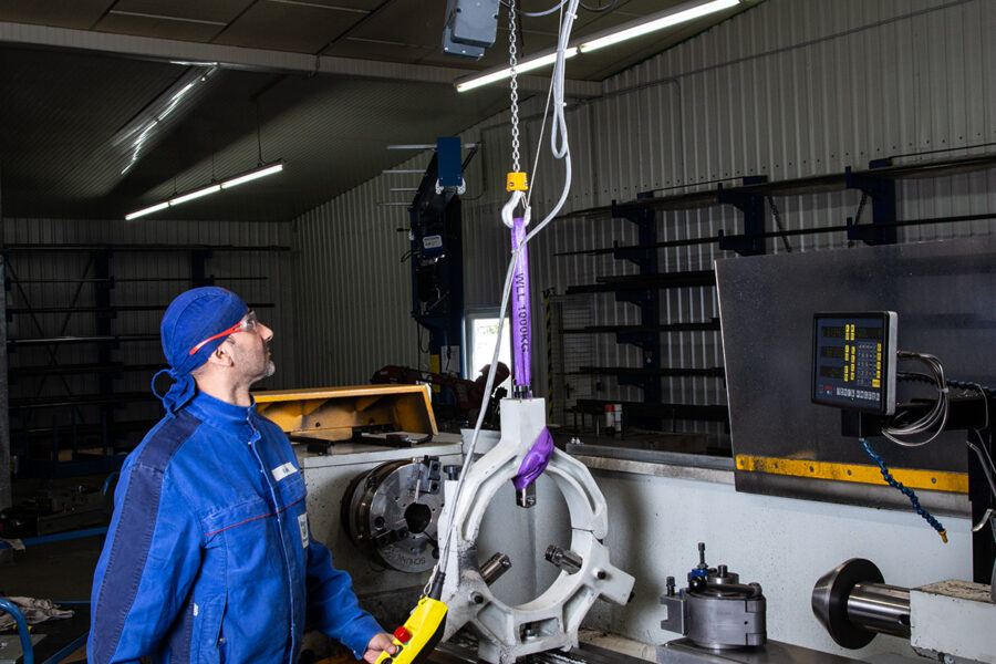 Anwendungsbild 15 Elektrokettenzug PITCH PF