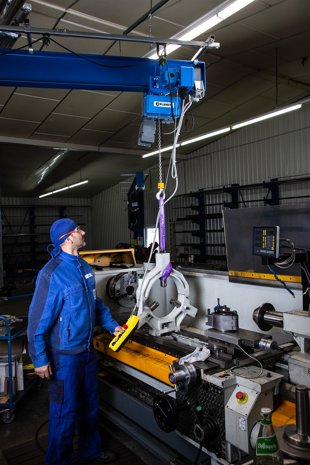 Anwendungsbild 15 Elektrokettenzug PITCH PF