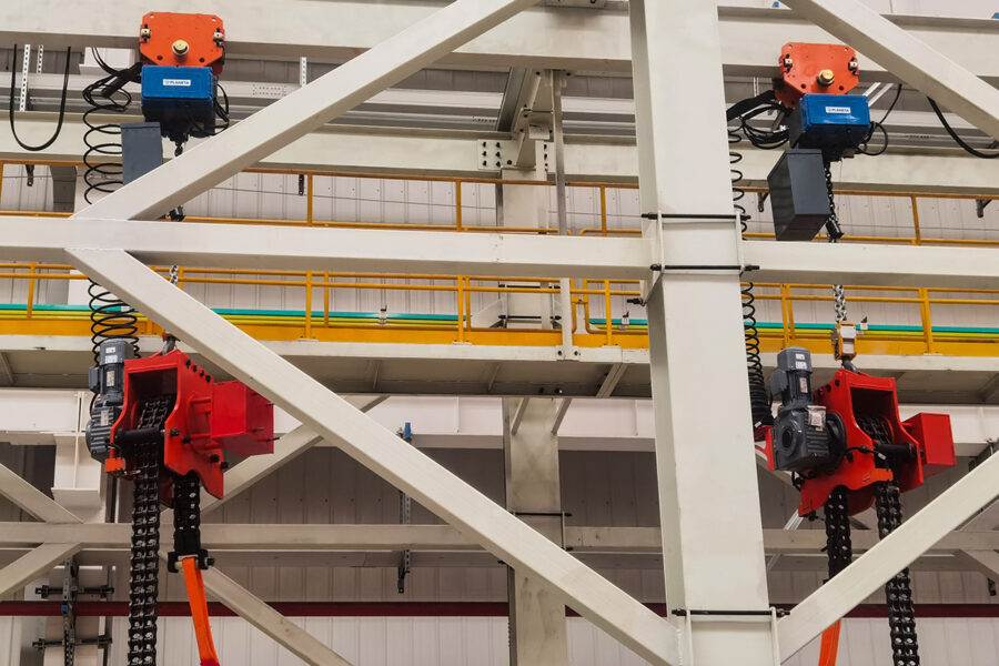 Anwendungsbild 2 Elektrokettenzug PITCH PF