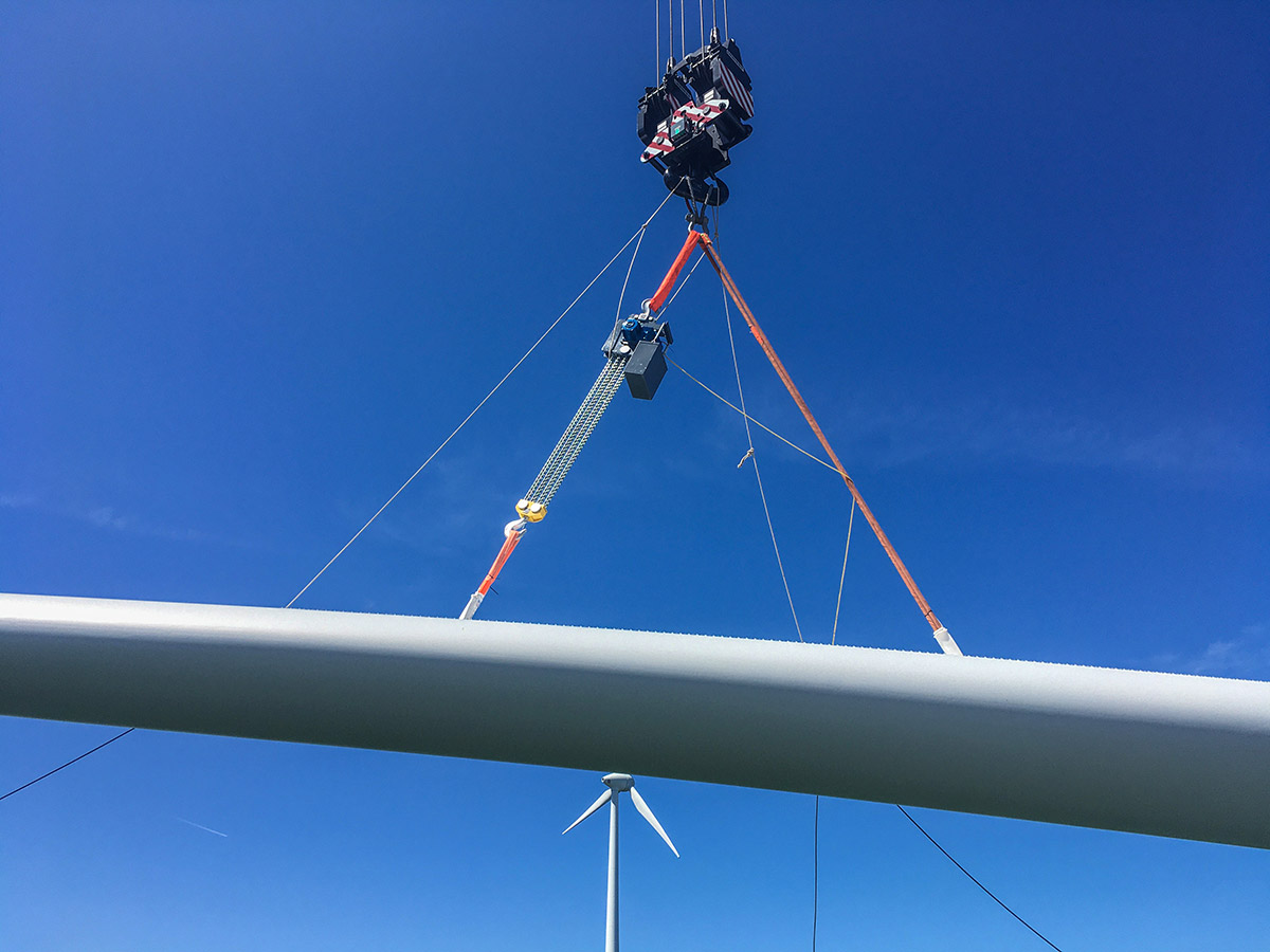 Anwendungsbild Elektrokettenzug PITCH PF 25t Bild 2