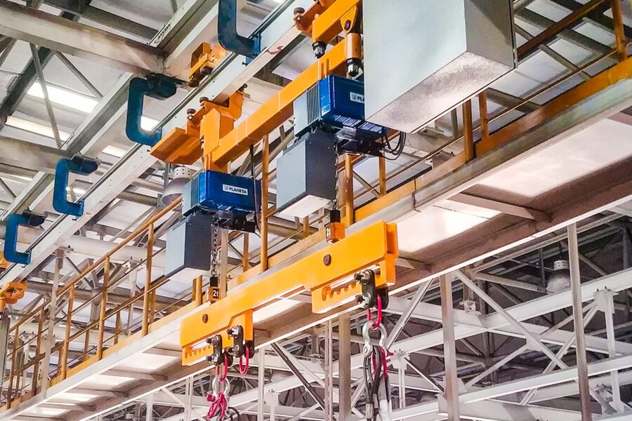 Anwendungsbild 3 Elektrokettenzug PITCH PF