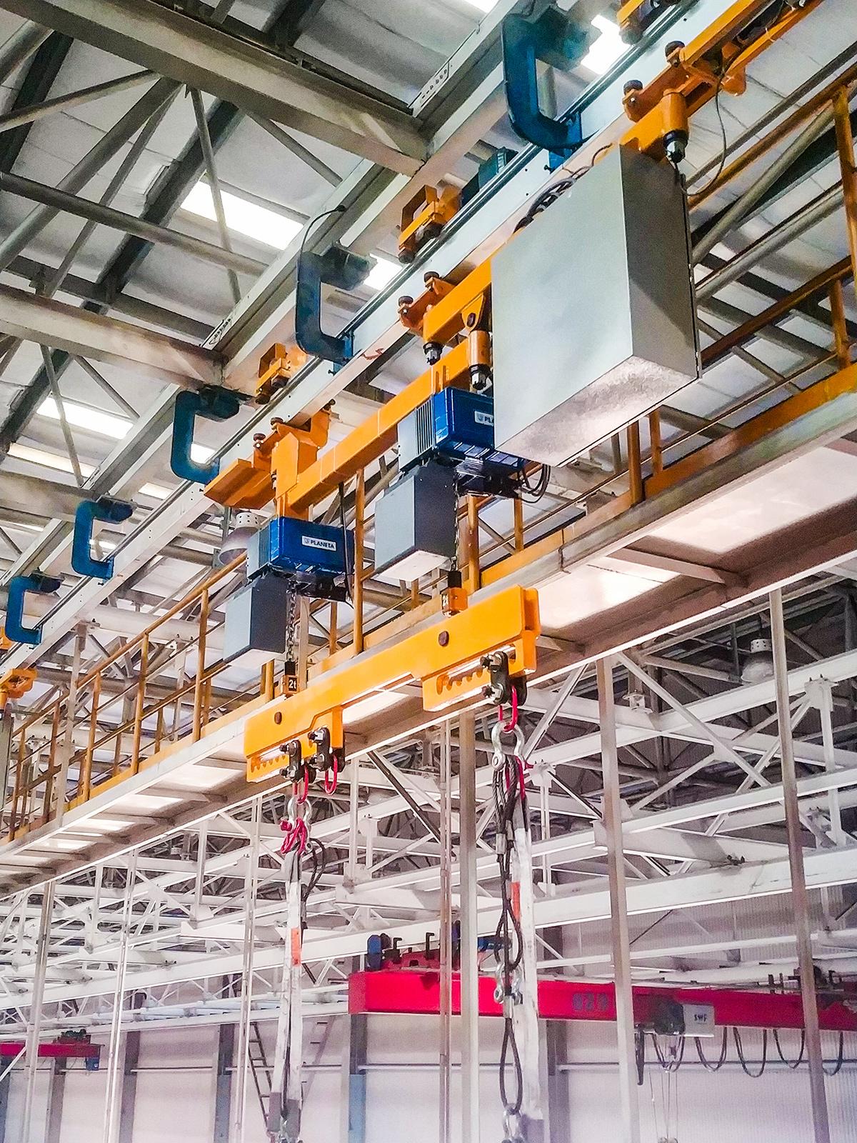 Anwendungsbild 3 Elektrokettenzug PITCH PF