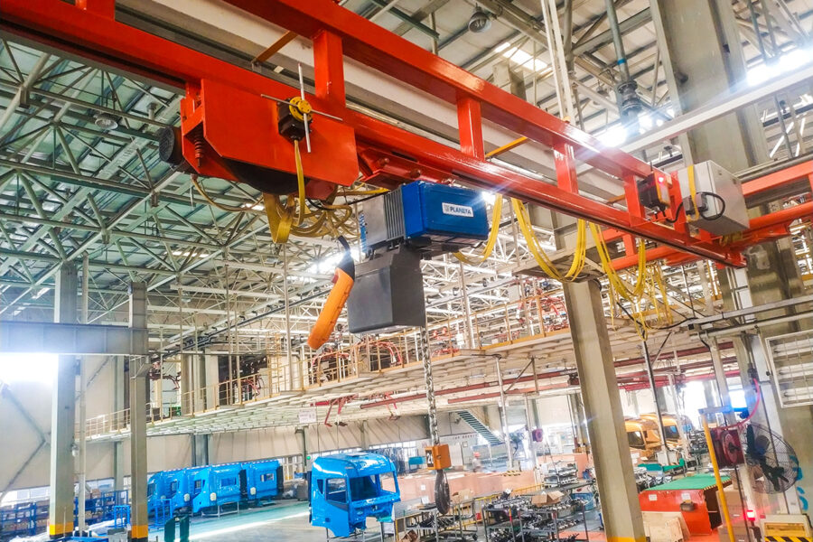 Anwendungsbild 4 Elektrokettenzug PITCH PF