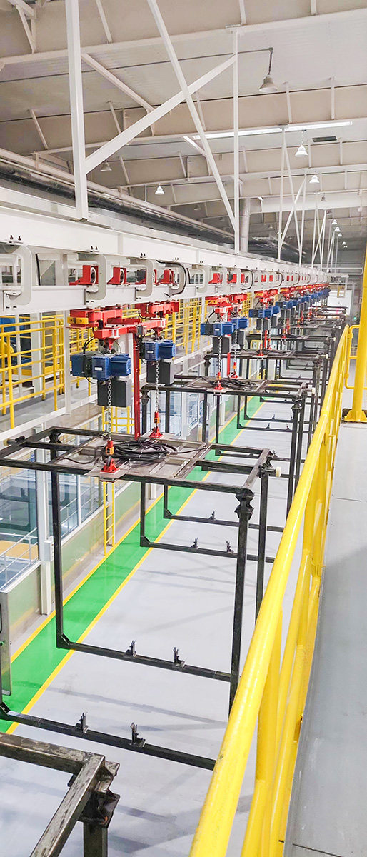 Anwendungsbild 5 Elektrokettenzug PITCH PF