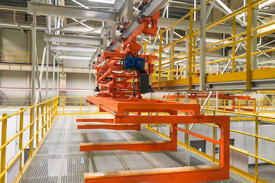 Anwendungsbild 9 Elektrokettenzug PITCH PF