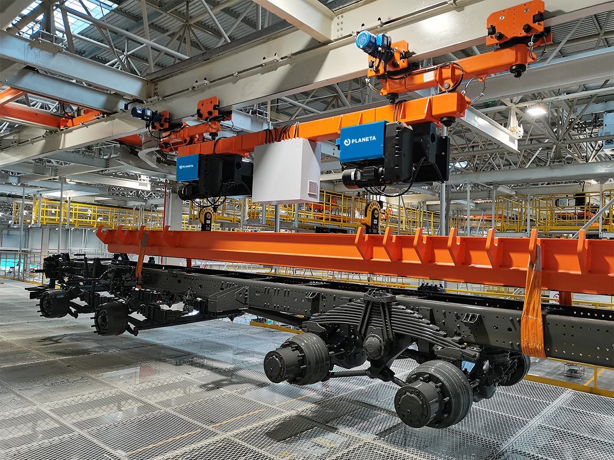 Anwendungsbild 3 Elektroseilzug PWRH