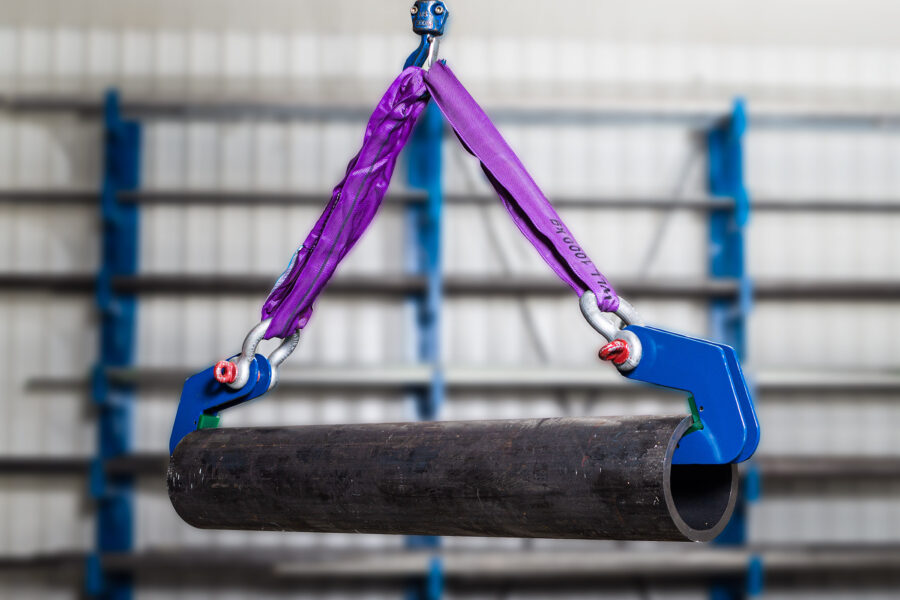 Anwendungsbild 1 Rohrhebeklemme PPC