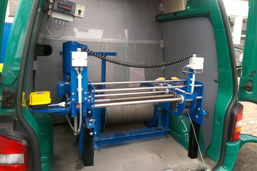 Anwendung Elektroseilwinde SB-E 301