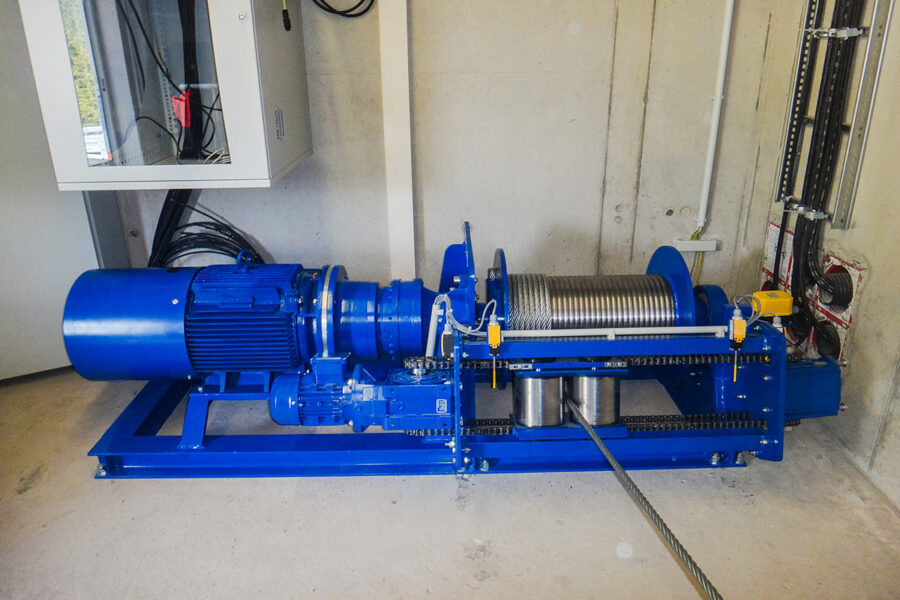 Anwendung Elektroseilwinde SB-E 306