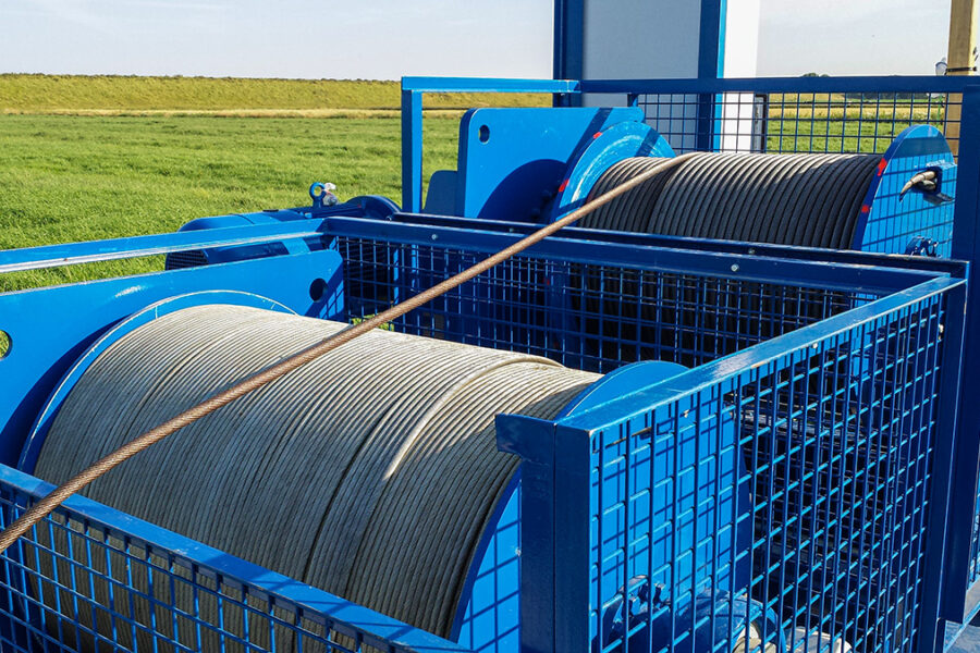 Anwendung Elektroseilwinde SB-E 307