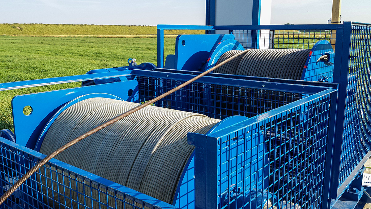 Anwendung Elektroseilwinde SB-E 307