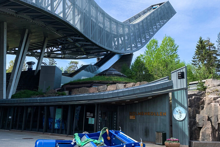 Anwendung Elektroseilwinde SB-E 309 Skisprungschanze