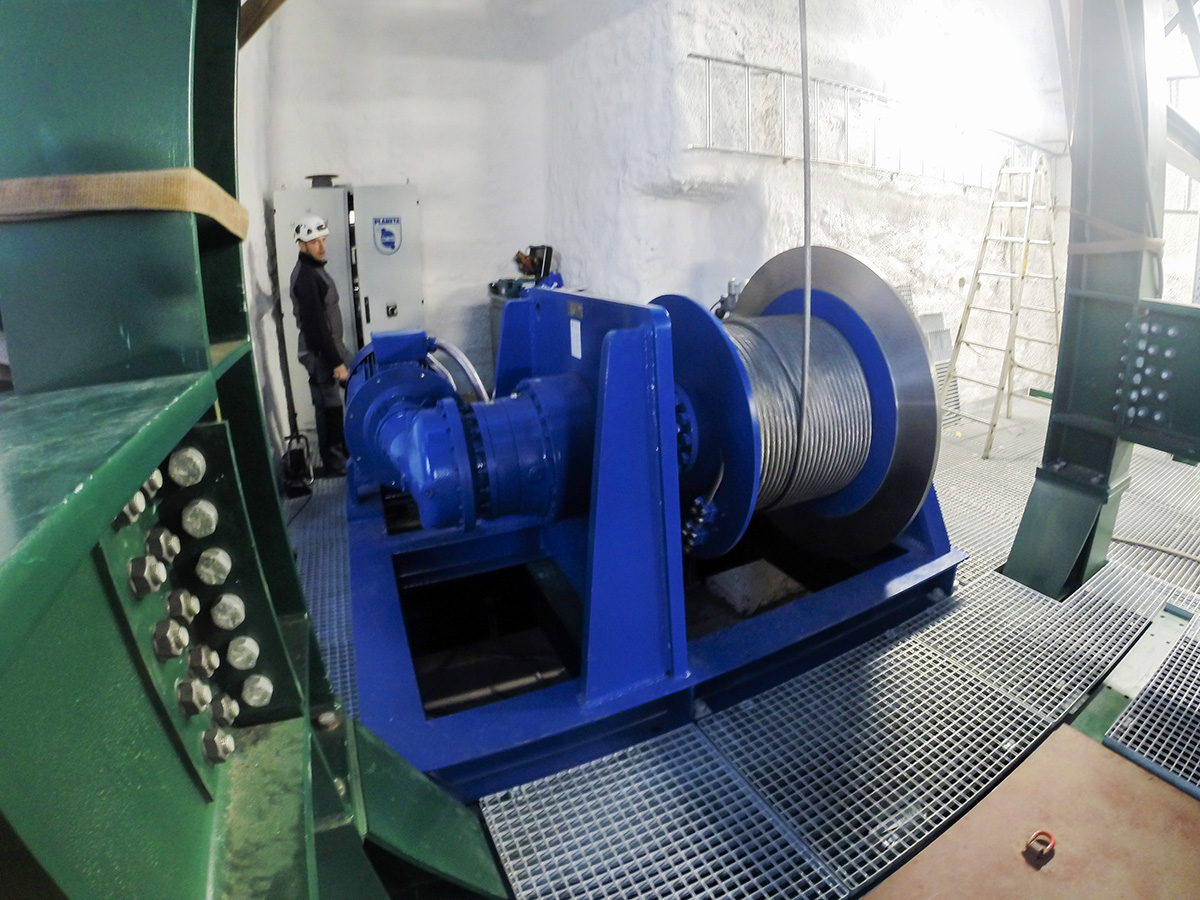 Anwendung Elektroseilwinde SB-E 315 Bild 4