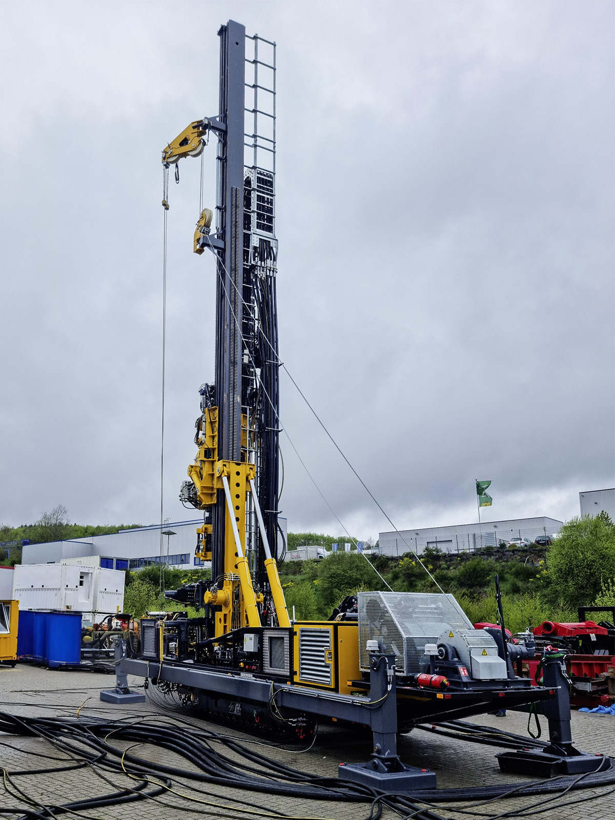 Anwendung Hydraulikseilwinde SB-H 306