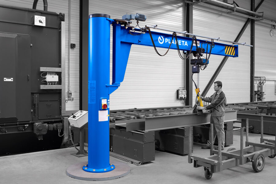 Anwendung Säulenschwenkkran AS Bild 1