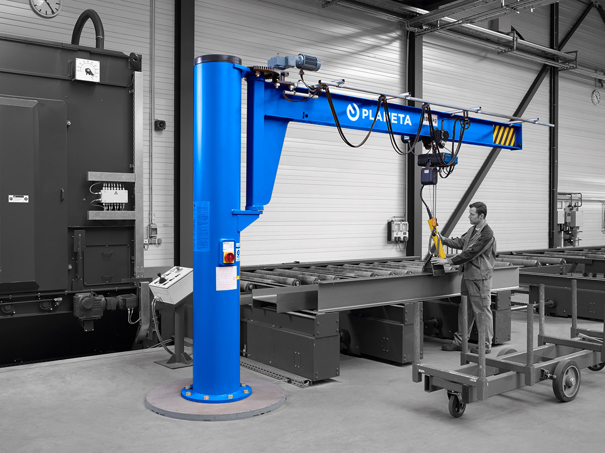 Anwendung Säulenschwenkkran AS Bild 1